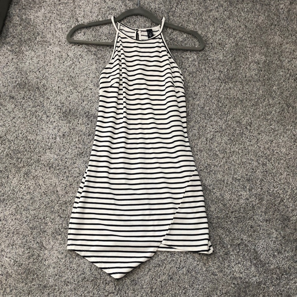 Black and white dress